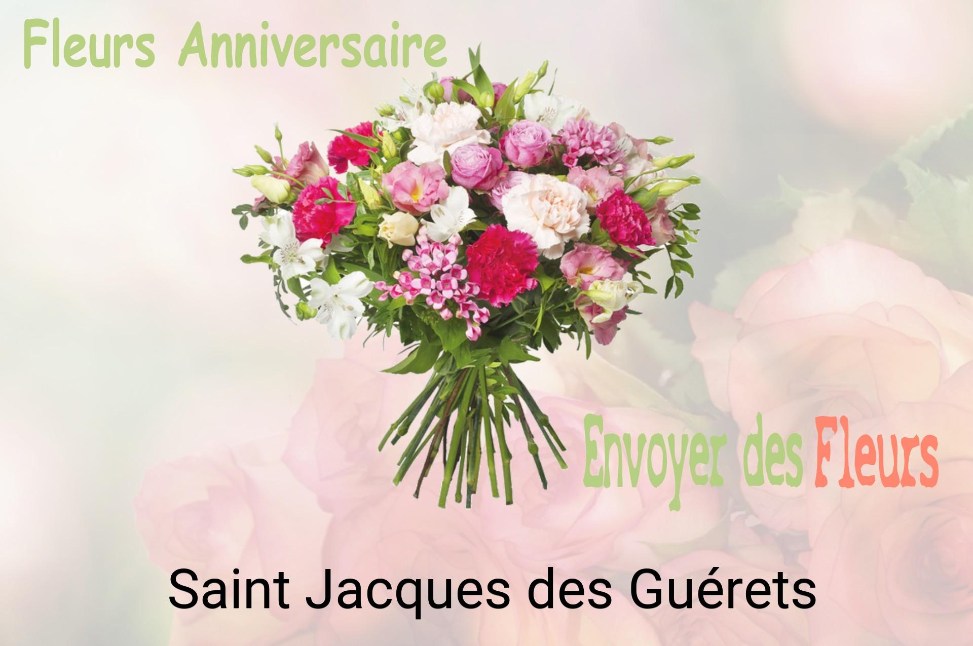 Bouquet de fleurs d’anniversaire livré à Saint-Jacques-des-Guérets