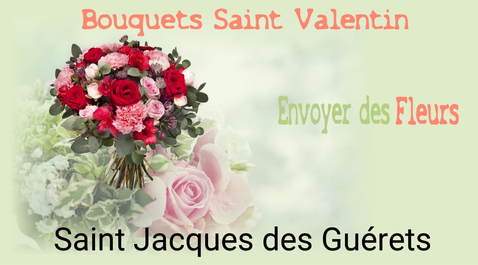 Roses de Saint-Valentin livrées à Saint-Jacques-des-Guérets
